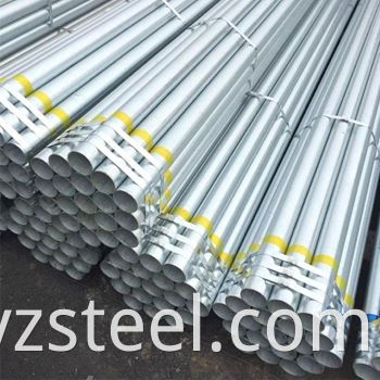 Round Galvanized Steel pipes